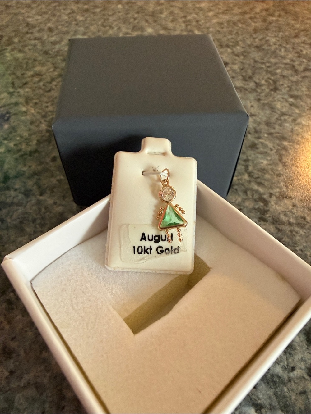 10k gold charm